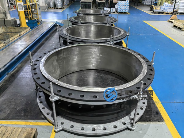 DN1400 Pulp Pipeline Wear-Resistant Rubber Expansion Joint - 1